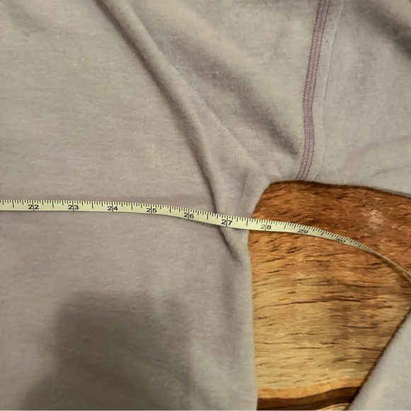 Urban Outfitters OU Out From Under Light Purple VNeck cropped Sweater Size Large - Picture 5 of 5